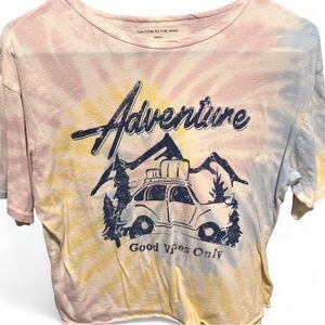 Caution To The Wind Cotton Tee